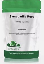Sarsaparilla Root 1000mg Capsules – Natural Detox & Skin Health Support - ECOVIT