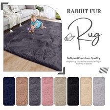 Large Shaggy Rugs Anti Slip