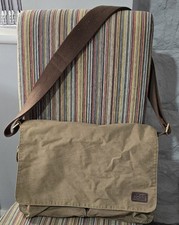 Hugo Boss Canvas Messenger Bag VGC