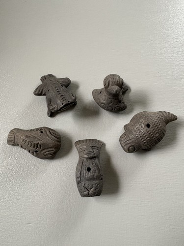 Vintage folk art pottery - art,