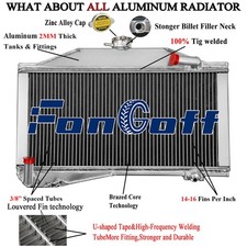 2 Row Aluminum Radiator