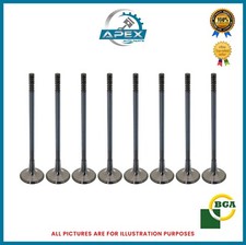 OPEL ASTRA 1.6 i 16V X16XEL Z16XEP PETROL ENGINE EXHAUST VALVE - 55558728 - 8PCS