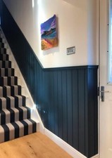 Tongue and Groove MDF Wall Panels Grooved Butt & Bead MDF T&G Primed Bath Panel