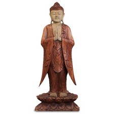Large Hand Carved Wooden