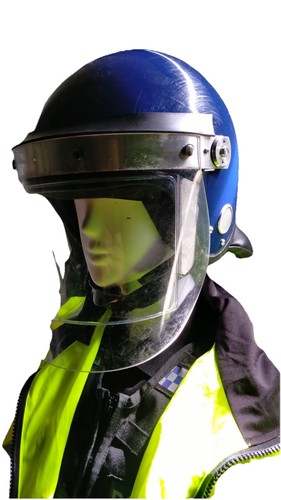 Police riot helment airsoft - ex,