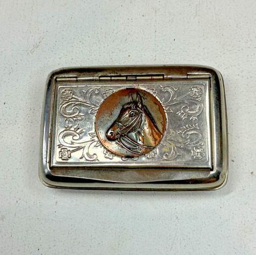 Metal cigarette case - metal,