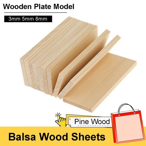 Wooden plate model balsa - model, wood
