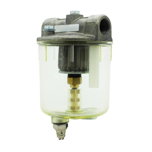 Water trap oil filter with - oil,