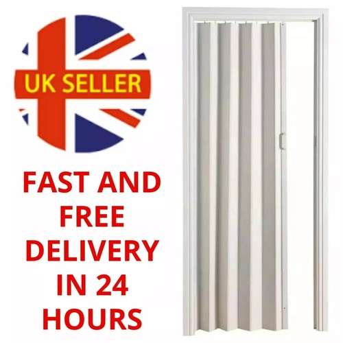 Folding door white pvc - folding,