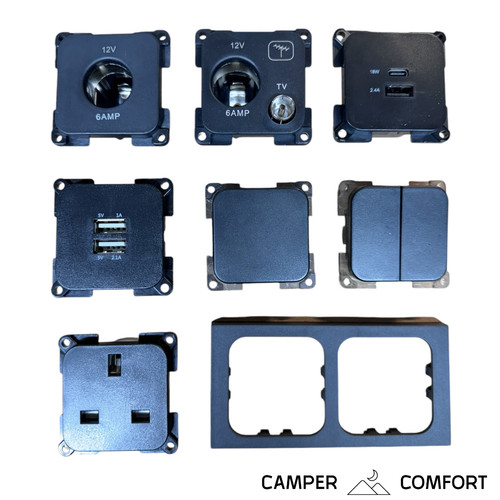 Cbe line twin - twin, sockets