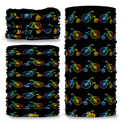 G-788 penny farthing rainbow