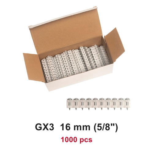 1000x collated concrete nails - 1000x,