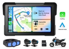 7" Motorcycle Gps Sat Nav