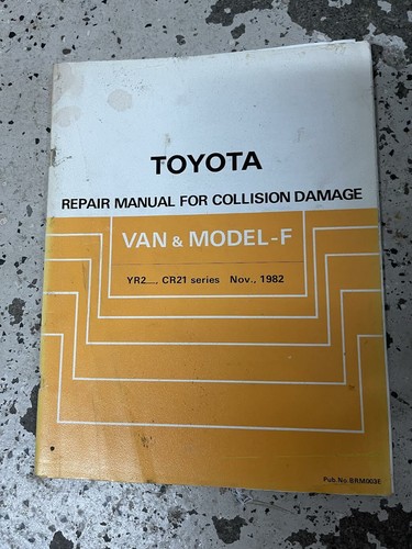 1985 1986 toyota - &, f