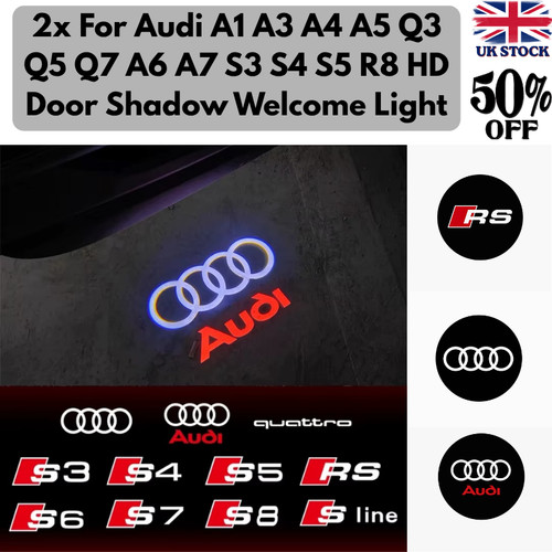 Door shadow welcome light - light, 2x