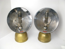 2 x VINTAGE BIALADDIN PARAFFIN BOWL FIRE HEATERS MADE IN UK PATENT No. 741769
