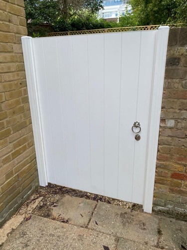 Upvc garden gate - upvc,