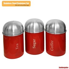 Retro Tea Coffee Sugar Kitchen