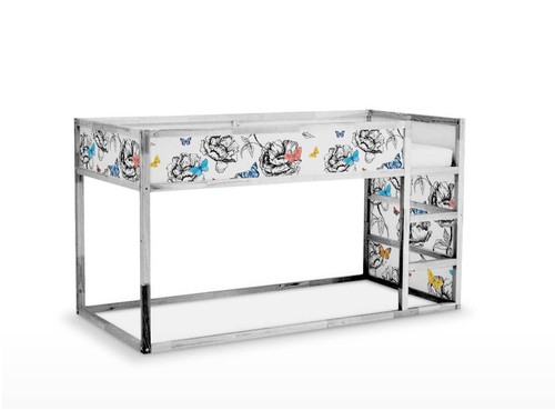 Ikea kura bed - bed, decal
