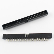 5Pcs 2mm 2.0mm Pitch 50 Pin Straight Male Shrouded Box Header IDC Connector
