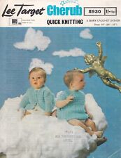 Lee Target 8930 Original Baby Crochet Pattern Crochet Dress & Coat 