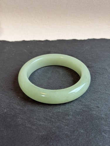 Natural green jade bangle - green, |