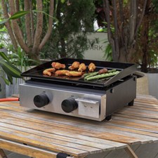 Portable Plancha BBQ Grill Gas