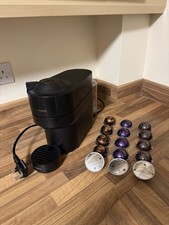 Nespresso Vertuo Pop Magimix Coffee Machine In Black With 15 Pods