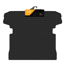 Car Boot Mat For Mitsubishi Shogun 06-21 Tailored 3MM Rubber Heavy Duty