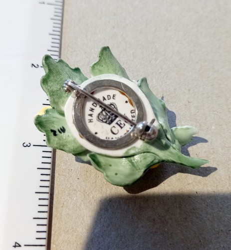 Cej vintage flower brooch - flower,