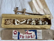 Skeleton Pelham Puppet 1950s with original box - Excellent Condition