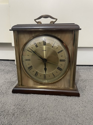 Vintage metamec mantel clock - metamec,