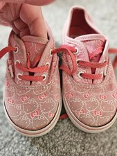 Infant Girls Hello Kitty Vans Pumps, Shoes, Trainers Size 7