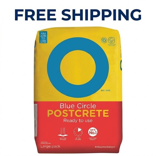 20kg blue circle postcrete - circle,