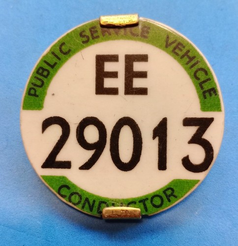 Psv bus conductor badge - psv,