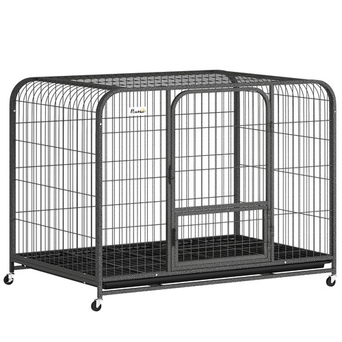 Pawhut heavy duty dog crate - duty,