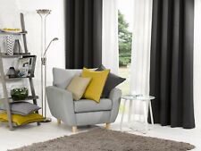 Black Draping 80% Blackout Fabric Curtains Display Stage Material Lining Thermal