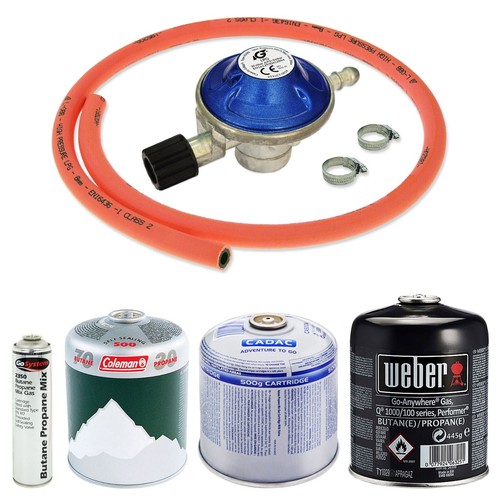 Butane gas cartridge - gas, regulator