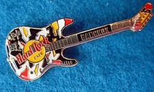 BANGKOK PATCHWORK CHARVEL SPECTRUM GEORGE LYNCH GUITAR ENAMEL Hard Rock Cafe PIN