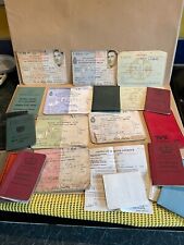 1960'S S.C LAKE ( SIDNEY CHARLES ) competition  LICENCE AND DRIVING memorabilia