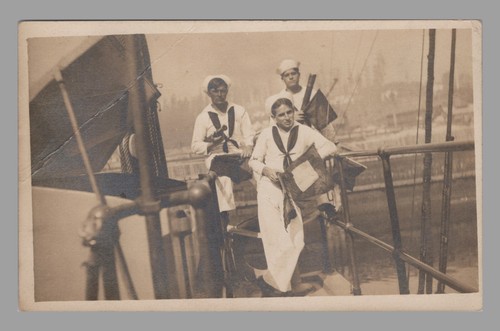 Ww1 era rppc - ww1, uss
