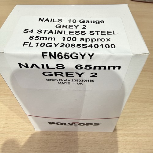 65mm polytop grey - polytop, nails
