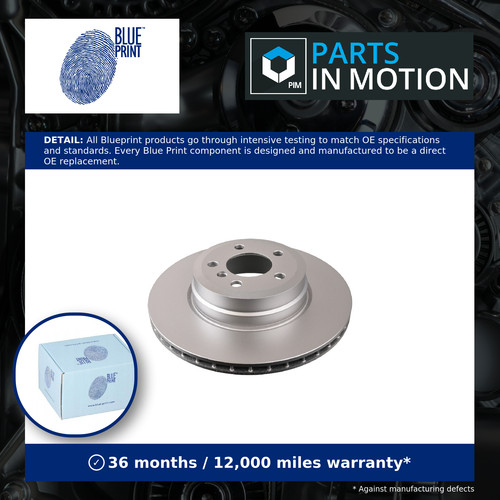 Brake discs pair vented - discs,