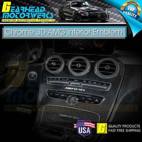 Amg interior emblem multimedia - amg,