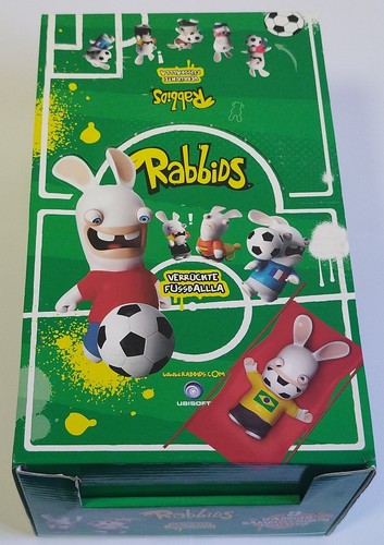 Rabbids invade football - rabbids, box