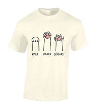 CAT ROCK PAPER SCISSORS MENS T
