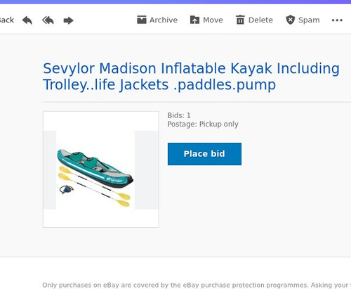 Canoeing inflatable kayak - canoeing,