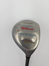 Wilson FatShaft Titanium 5 Wood, Ladies Flex Graphite Shaft
