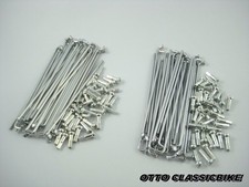 HONDA 305 Super Hawk CB72 CB77 spoke set front and rear chrome x2 set  // 72pcs