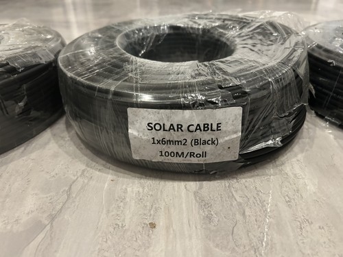 Solar cable 6mm - pv, black